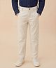 U.S. Polo Assn. Kids Cotton Woven Soild Trousers - White