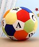 FUNZOO 15 cm Educational Alphabet Soft Toy Ball - Multicolor