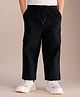 U.S. Polo Assn. Kids Cotton Woven Solid Trousers - Black