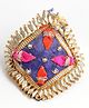 Aabacus Gota Lace Pearl Embellished Bracelet - Multi Colour