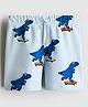 Googo Gaaga Cotton Knit Dinosaur Skates Printed Shorts - Multi Colour