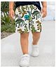 Googo Gaaga 100%Cotton Knit AOP Chameleon Printed Shorts - Multi-colour