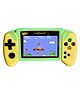 TMG Handheld Game Console,500 Classical Games Retro Video Games Player 3.5' Color Screen Support Connecting TV Game for Kids Boys,Birthday Gifts. (Yellow Green)