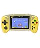 TMG Handheld Game Console,500 Classical Games Retro Video Games Player 3.5' Color Screen Support Connecting TV Game for Kids Boys,Birthday Gifts. (Yellow Orange)