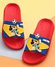 Yellow Bee Disney Featuring Mickey Mouse Designed Sliders - Red