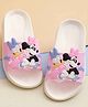 Yellow Bee Disney Mickey & Friends Featuring Minnie Mouse & Daisy Duck Designed Sliders - White & Pink