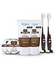 Velura Toothpaste for Kids Chocolate Flavour- 100 gram Chocopaste (2+ yrs)|Free Toothbrush|Cocoa extract (Theobromine) for Cavity Protection|No Preservatives, No Sweeteners|Fluoride-Free|FDA approved