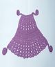 Knits & Knots Cotton Knit Sleeveless Solid Top - Mauve