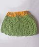 Knits & Knots Cotton Knit Sleeveless Solid Crochet Skirt -  Green