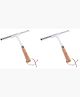 The Better Home Car Glass Cleaner Wiper | Wiper for Bathroom Floor Cleaning | Kitchen Wiper for Cleaning | Mirror Cleaning Wiper with Non- Slippery Wooden Handle | Portable & Easy to Store (2)