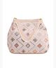 Yellow Chimes Potli Bags for Ladies | Traditional White Potli Handbags for Women | Ethnic Pearl Beaded Wristlet Handmade Embroidery Worked Potli Bag | Ideal for Parties Weddings or Traditional Events