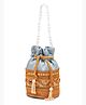 Yellow Chimes Potli Bags For Ladies | Traditional Potli Handbags For Women | Pearl Beaded Wristlet Handmade Embroidery Worked Bag | Ideal for Parties Weddings or Traditional Events