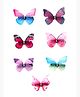 Melbees by Yellow Chimes Hair Clips for Women Set of 7 Pcs Hairclips Butterfly Hair Clip Beautiful Cute Multicolor Aligator Clips for Kids and Girls Hair Accessories.