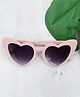Ortis Heart Designed UV Protected Sunglasses - Pink