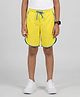 Kaboosh Knit Solid Shorts - Yellow