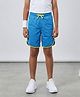 Kaboosh Knit Solid Shorts - Royal Blue
