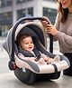 Babyhug Cloud Cradle 3-in-1 Baby Carry Cot - Cream| Rocker & Baby Seat| Safety Harness| Adjustable Canopy| Lightweight Portable Design| Removable & Washable Cover| 0 to 15 Months