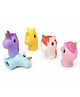 IToyst Colorful Unicorn Finger Puppets Toys for Kids Pack of 5 - Multicolor