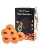 IToys Traction Table Tennis Balls 6 Pieces - Orange