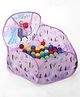 IToys Basket Ball Pool with 100 Balls Frozen Edition - Lavender
