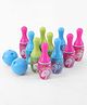 IToys Dasion Unicorn Bowling Set with Colorful Pins and Easy Carry Basket- Multicolor