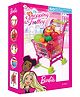 Barbie Shopping Trolley Play Set Accessories with Fruits, Vegetables & Food Items 60 Pieces -Multicolor