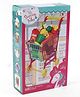 IToys Shopping Trolley Play Set Accessories with Fruits, Vegetables & Food Items 60 Pieces -Multicolor