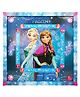 Frozen Toy Carrom With Ludo , Snakes & Ladders For Kids - Multicolor