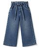 Olio Kids Denim Woven Full Length Washed Jeans - Navy Blue