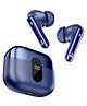 Boat Airdopes 121 Pro Plus,100H Battery,4Mics ENx,Low Latency,Fast Charge, LED Display, Stream Ad Free Music via App Support, Bluetooth in Ear Earbuds, TWS Ear Buds Wireless Earphones with mic (Blue)