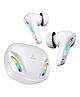 Boat Immortal 100 TWS Earbuds with Beast Mode(40ms Low Latency) 30 Hours Playback & RGB LEDs Bluetooth Ear Buds - White Sabre