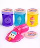HOTKEI Frosty Fun Slime for Kids 3 to 10 Years Stretchable Slime with Surprise Cute Frosty Fun Eraser Inside Soft Non-Sticky DIY Slimy Fun Toy Birthday & Return Gift for Kids Girls & Boys Pack of 4