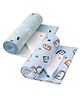 Tidy Sleep Printed Dry Sheet Robo Love & Bear Goodnight Pack of 2 Large