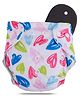 Devico Leakage Proof Reusable Cloth Diaper With 5 Layer High absorbent Pad Pack of 1- Pink