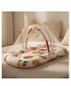 StarAndDaisy 3 in 1 Baby Mosquito net for Sleeping - Newborn, Mosquito net for Baby Soft and Comfortable Bed With Rainbow Print- White