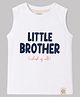 Ollypop Cotton Knit Sleeveless T-Shirt with 