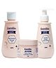 Familio Kids Growth & Skin Care Combo Set for Kids, Rejuvenating Massage Oil 200 ml, Berry Merry Luscious Cream 50 g, Squishy Mushy Body Wash 200 ml, Natural Ingredients