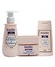 Familio Daily Grooming Trio Set for Kids, All in One Shampoo & Conditioner 200 ml, Gentle Skin Brightening Cream 50 g, Fruity Delight Face Wash 100 ml, with Aloe Vera, Biotin, Keratin