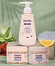 Familio Baby Care Combo Set for Kids, Head to Toe Wash 200ml, Face & Body Butter 50g, Rash Cream 50g, with Aloe Vera, Shea Butter, Vitamin E