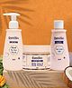 Familio Gentle NewBorn Essentials Baby Care Kit, Head to Toe Wash 200ml, Rejuvenating Massage Oil 200ml, Face & Body Butter 50g, 3 Piece Set