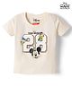 Babyhug Disney Single Jersey Knit Half Sleeves T-Shirt WIth Micky Mouse Graphic - Multicolor