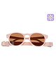 Dooky UV400 Protection & Polarized Solid Round Sunglasses With Detachable Strap - Aruba Pink