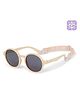 Dooky Fiji Baby Sunglasses with UV400 Polarized Lenses, Adjustable Strap & Flexible Frame for Babies & Toddlers - Cappuccino