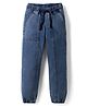 Pine Kids Cotton Blend Denim Woven Full Length Solid Jeans - Blue