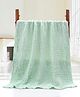 Teri Beri Baby Muslin Cotton Baby Bath Towel Extra Soft Super Absorbent Towels for Infants, New Born Babies and Toddlers (0-3 Years) Green