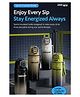 Elecart 500ml Stainless Steel Water Bottle | Double Wall Vacuum Insulated Thermos Flask | Hot & Cold Leakproof Travel Mug | BPA-Free Portable Bottle for Office, Gym,  & Travel (1 Pc Random Color)