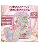 Elecart 17 Inches Butterfly Backpack & Shaped Lunch Box Set for Girls  School Bag with Insulated Lunch Bag Cute Kids Backpack with Laptop Sleeve, Water Bottle Pocket, Padded Straps School Bag Combo