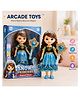 ARCADE TOYS Play Snow Princess Doll Toy with Musical Magical Wand Toy for Kids - Multicolor