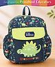 Intelliskills 13 Inches Stego Smiles Backpack for Kids | Premium Quality School Bag | 9.37 L| Multicoloured | Lightweight, Durable Water-Resistant Fabric & Smooth Zippers | Ideal For Gifting