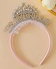 Babyhug Hair Bands With Applique Free Size -Pink